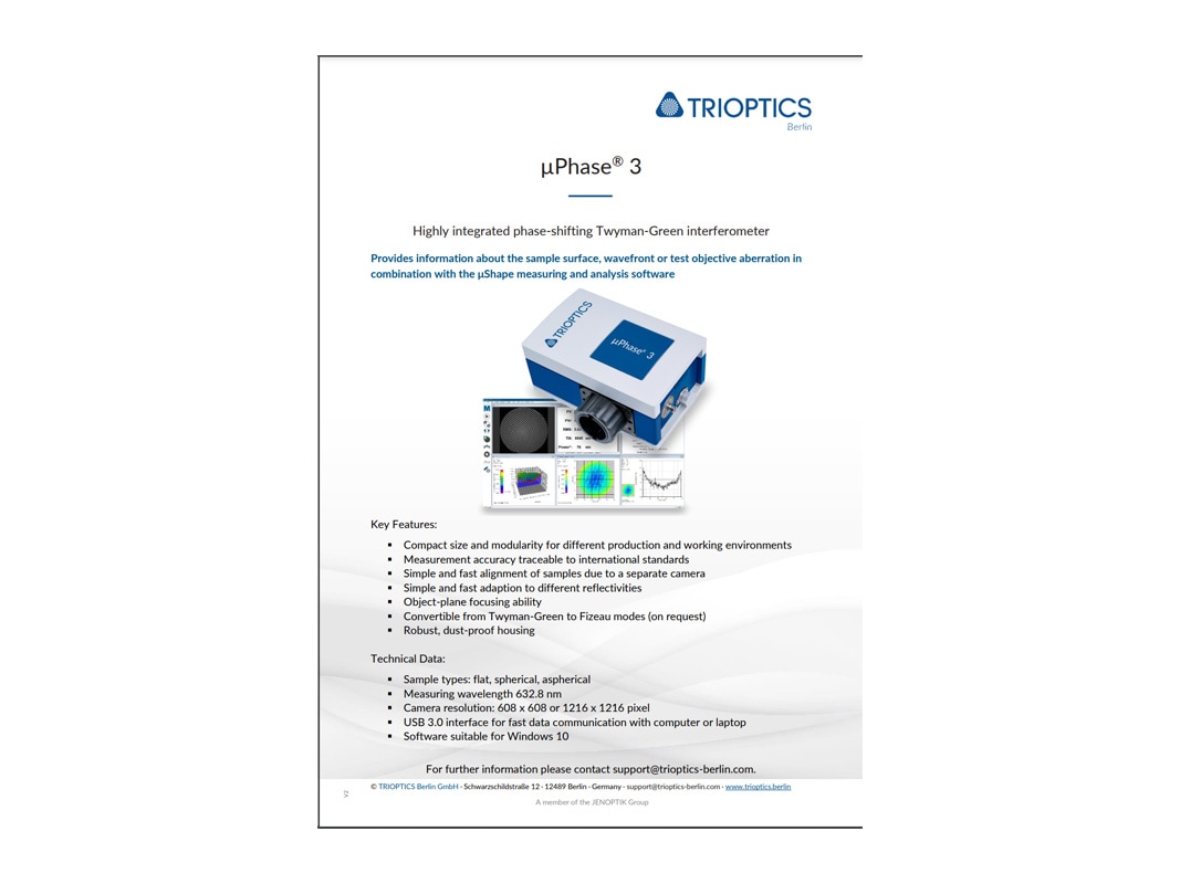 µPhase 宣传单缩略图